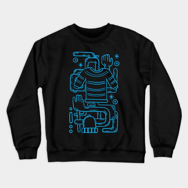 Sweater Doodle Crewneck Sweatshirt by teeszone_design